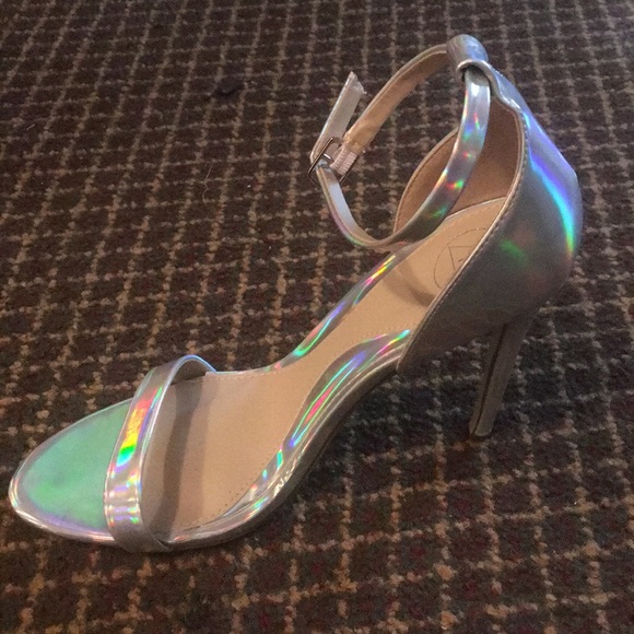 Multi Color Open Toe Heel - Picture 4 of 4
